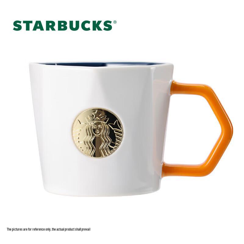 Starbucks Geometric Badge Mug, 395ml