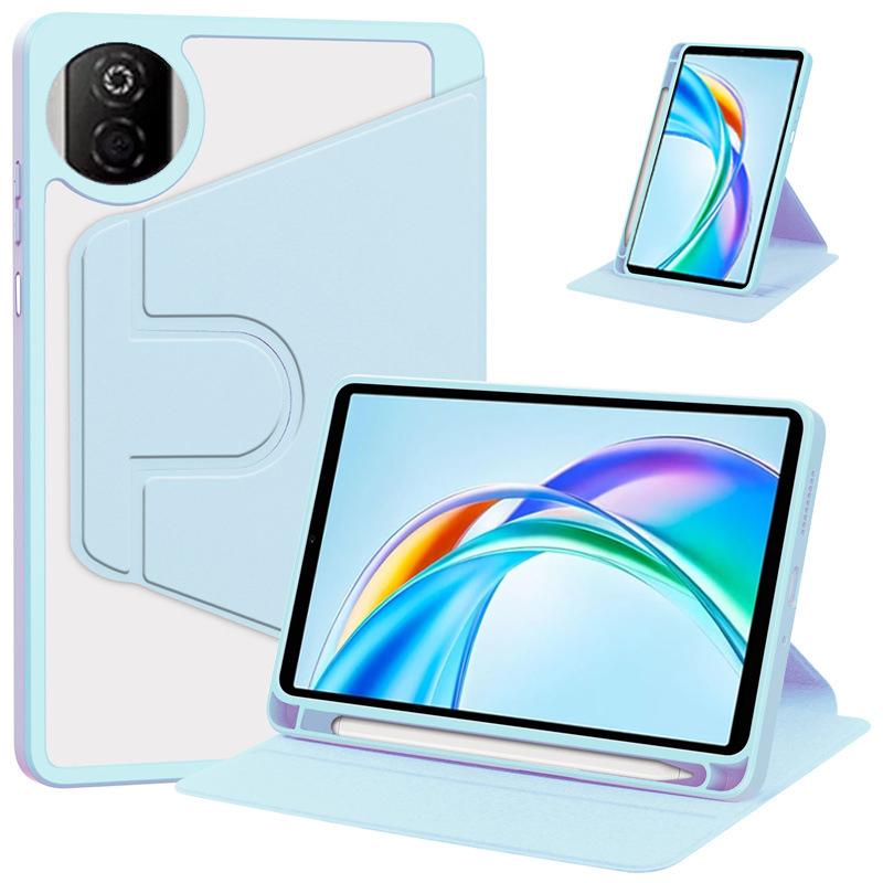 For Huawei Honor Pad X7 8.7 Inch Case Acrylic Rotating Stand Transparent Back Funda JMS-W09/JMS-L09 8.7" Cover