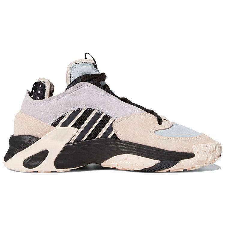 Adidas Originals Streetball Retro Casual Breathable Mid-Top Basketball Shoes Women Sneakers Pink Blue FX8685