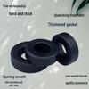 Grade 8.8 High-Strength Black Flat Washer, Thickened Gasket for M6, M8, M10, M12, M16 Bolts