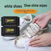Enhanced Disposable Shoe Wipes for White Shoes - Cleans and Shines Without Water