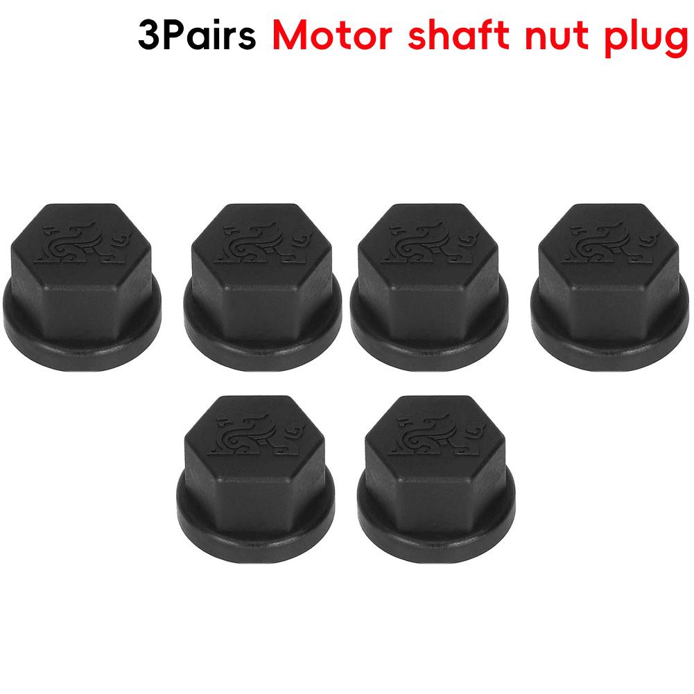 2-10PCS Cache-vis de moteur Cache-poussière Protecteur d'écrou d'axe de moteur Cache-écrou d'axe de culbuteur pour Kukirin G2 Master Accessoire