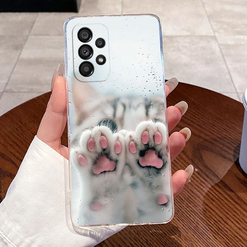Hülle Für Samsung Galaxy A53 A33 A73 A23 5G Durchsichtige Rückseite Luxus Drache Süß Cool Jungen Mädchen Silikonhüllen Für A 23 33 53 73