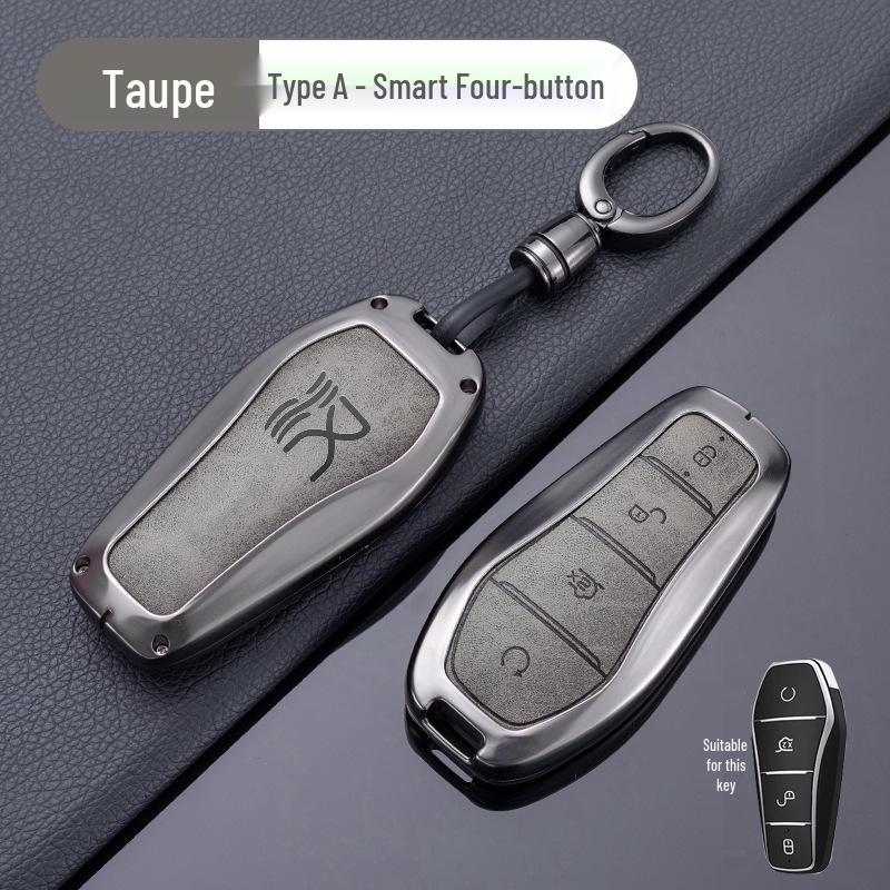 

Zinc Alloy Key Case with Buckle for BYD Han dmi/ev Smart Driving Version No Size