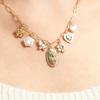Heart Shaped Pendant Necklace With Gold Plating For Casual Wear And Fashion Enthusiasts