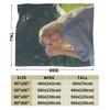 Super Soft Throw Blanket Travel Office Madelyn Cline Beautiful Actress Poster Blanket Flannel For Outdoor Trend Sofa Bed Cover