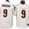 Cincinnati Bengals NFL Jersey 9 White Official Replica Fan Apparel Men Rugby Sports Team Uniform
