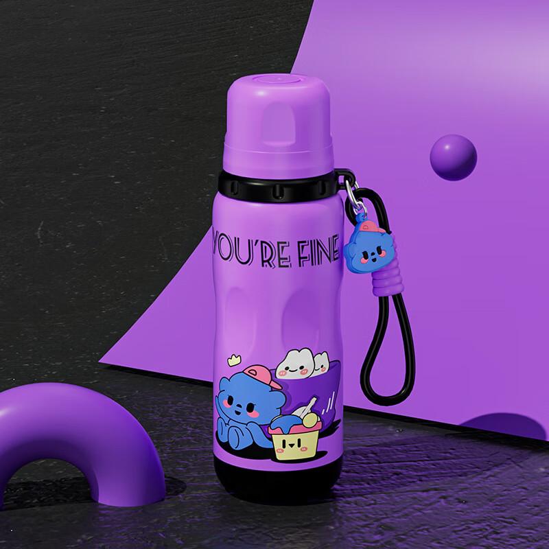 Juntian 316 Stainless Steel Kids Portable Insulated Water Bottle