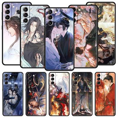 Comic Man Erha and His White Cat Master Phone Case For Samsung Galaxy S24 S23 S22 S20 Ultra S21 FE 5G S10 S9 Plus S10E Cover