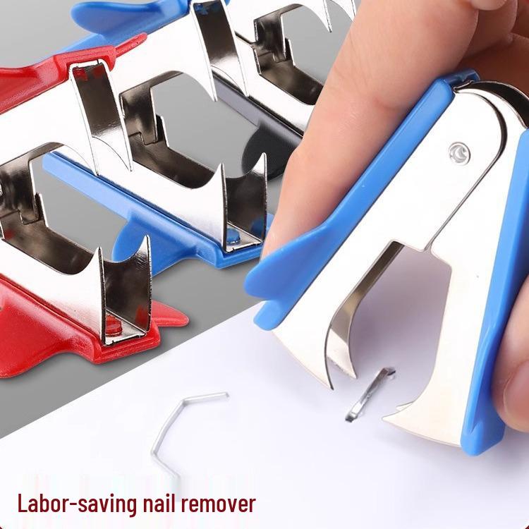 Compact Handheld Staple Remover: Portable and Non-Marking for Office, Home, and Student Use