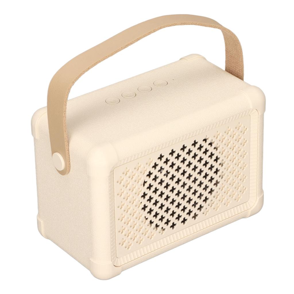 Retro Bluetooth Speaker Portable Wireless Mini Stereo Decorative Audio Speaker for Beach Party