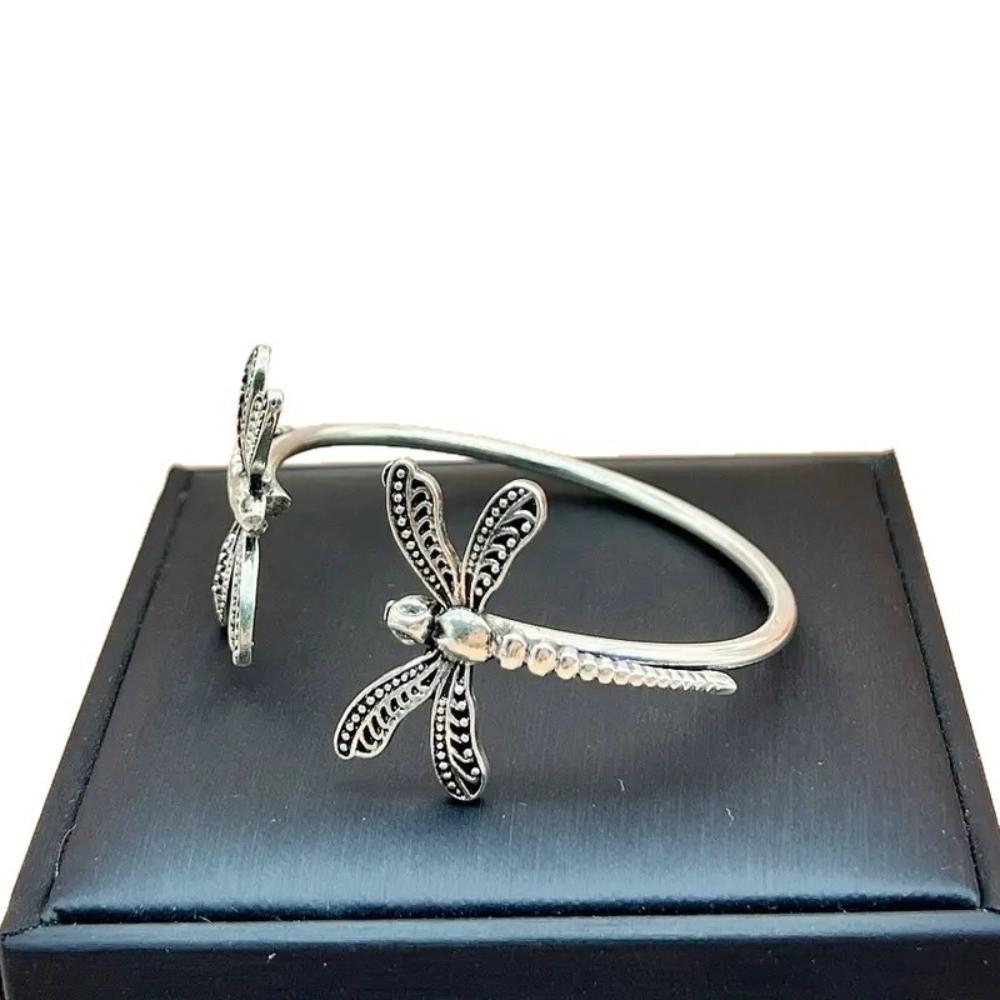 Ethnic Jewelry Dragonfly Bracelet Boho Metal Bangles Fashion Open Bracelet  Women