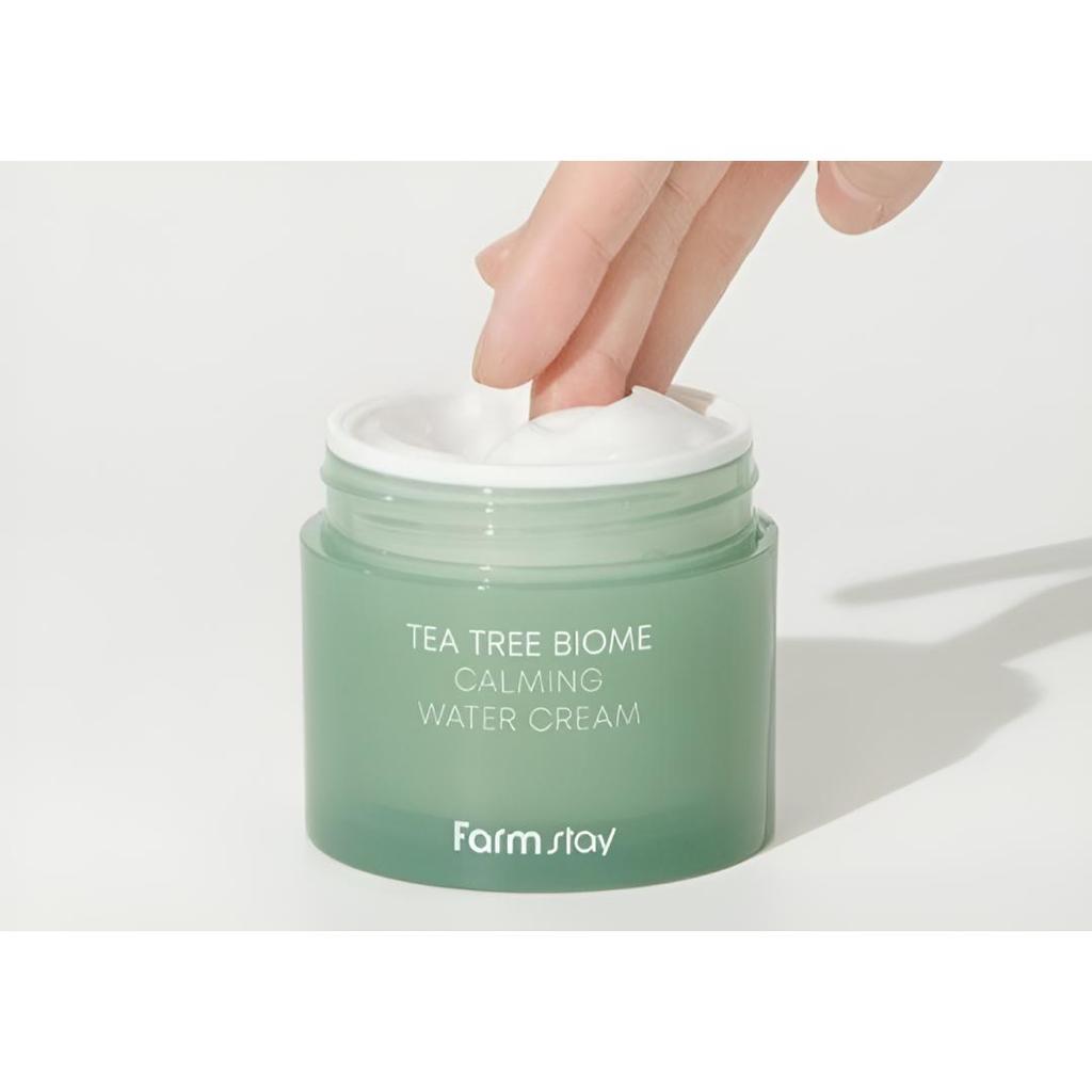 Farmstay Tea Tree Biome Crème d'Eau Calmante 80 ml