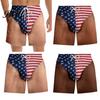 Quick Dry Board Shorts Funny Patriotic Men Shorts, American Stars And Stripes Swim Trunks, Novelty Printed Water Drawstring Waist for Summer