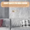 Large Hanging Safety Pins, Zinc Alloy Decorative Hanging Pin, 8.5'' Huge Safety Pin Wall Decor Laundry Room Signs Laundry Room Wall Home Decoration