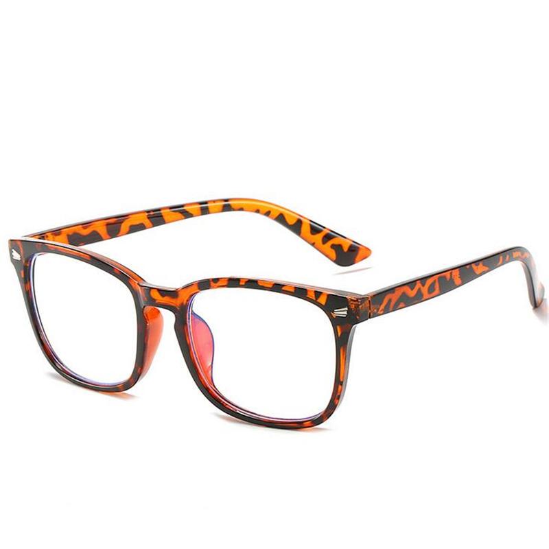 Women Men Sun Photochromic Gray Square Diopter Glasses 0 -0.5 -0.75 To -6.0 Vintage Computer Anti Blue Rays Short-Sight Eyewear