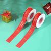 Elegant Förpackningsband för Festdekoration Jul Polyestertyg Band