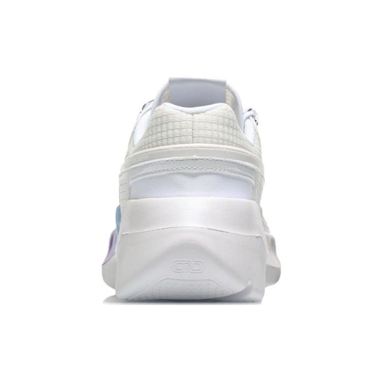 Li Ning Sports Non-Slip Wear-Resistant Low-Top Running Shoes Men Sneakers White ARHT041-1