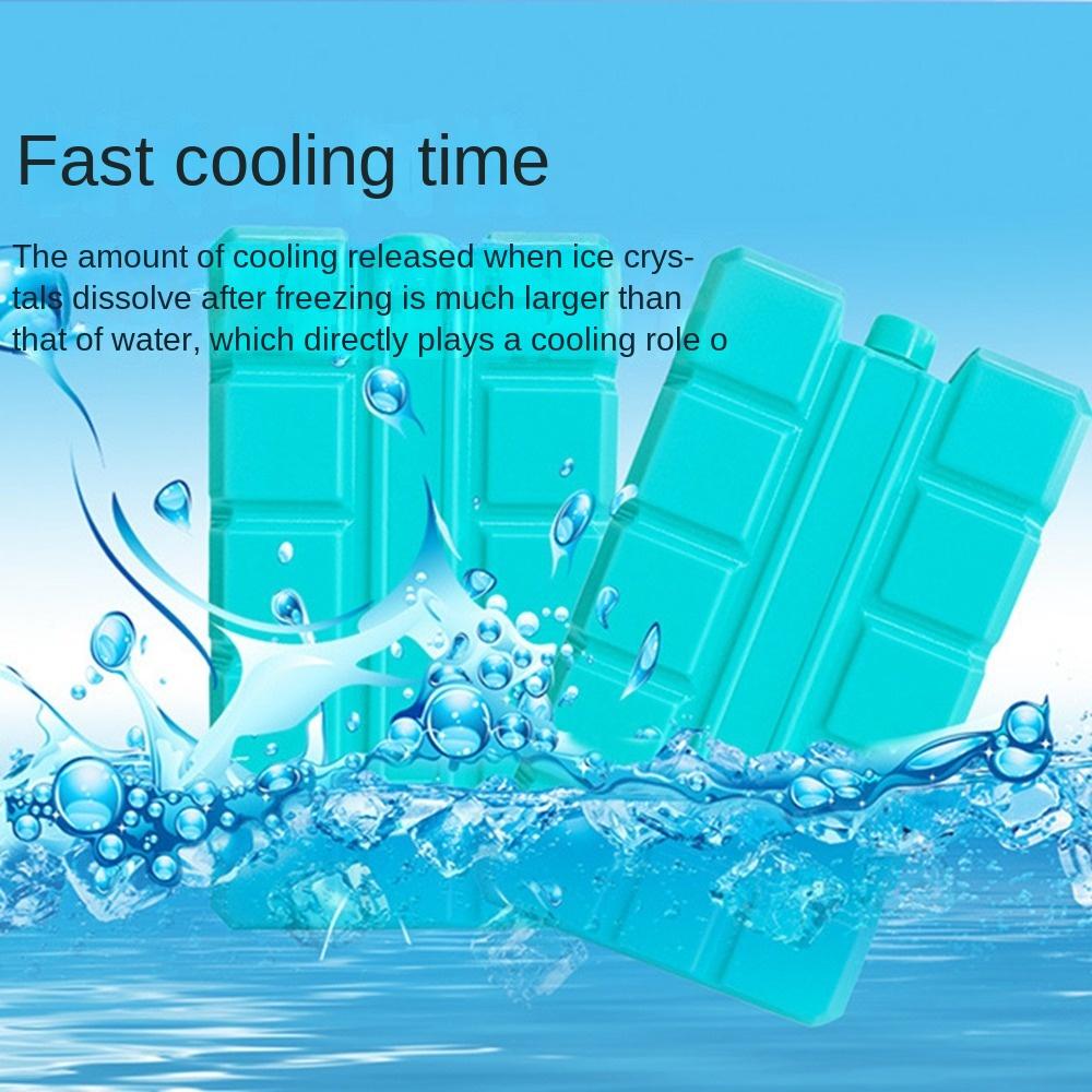 

Форма ПЭ рассеивает тепло 400 мл ледяной кристаллической коробки Блоки охлаждения льда Многоразовая ледяная коробка для напитков