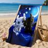 Dragon's Glimmering Fish Beach Towel, Microfiber Beach Towel, Perfect For Pool, Beach, Travel, Home Decor Beach Party Fan gifts