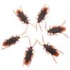 5/10/20/50PCS Simulate Cockroach 7*2cm Decorative Bug Halloween Prank Cockroachs Prop Party Haunted House DIY Decoration Toy ZYF