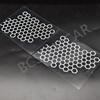 2P Honeycomb Style Car Stickers Oil Tank Body Decor Headlight Tint Film Decal
