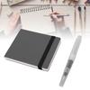 Blank Sketch Book 26 Pages Hardcover for Drawing Writing Travel Small Portable   Journal Diary Notebook 200gsm Thick Paper with Pen Black