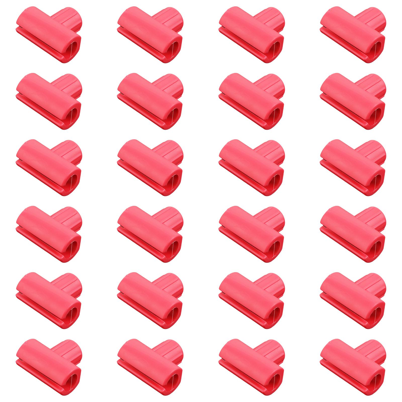 

24Pcs Fishing Spool Connector Replacement Fishing Line Spools Connector Fishing Reel Connector Fishing Line Connector красный