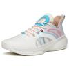 ANTA Cement Killer Basketball Shoes Men's Low top Ivory White/Microchip Gray/Chlorine Blue 112121606S-10