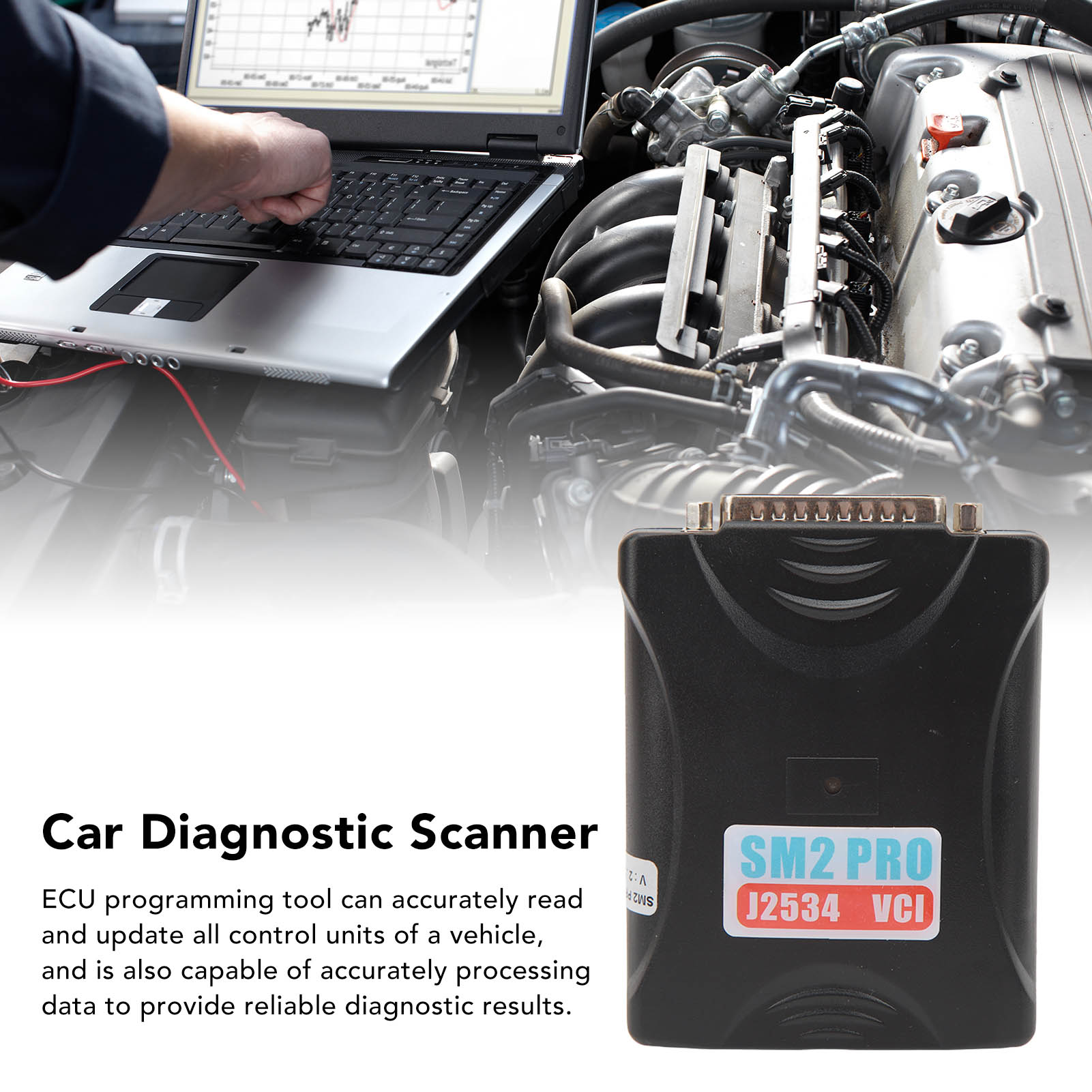 For SM2 Pro J2534 VCI ECU