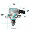 16630-7214R High Pressure Fuel Pump For Nissan Qashqai Dacia Renault 1.2 TCE H5F