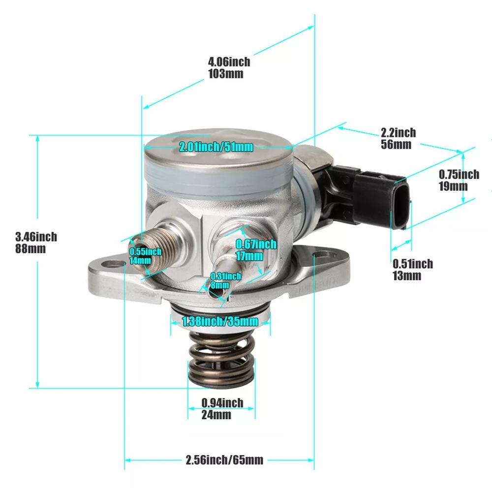 16630-7214R High Pressure Fuel Pump For Nissan Qashqai Dacia Renault 1.2 TCE H5F