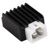 12V Voltage Regulator 4-Pin ATV Rectifier Regulator Durable Scooter Rectifier  For ATV