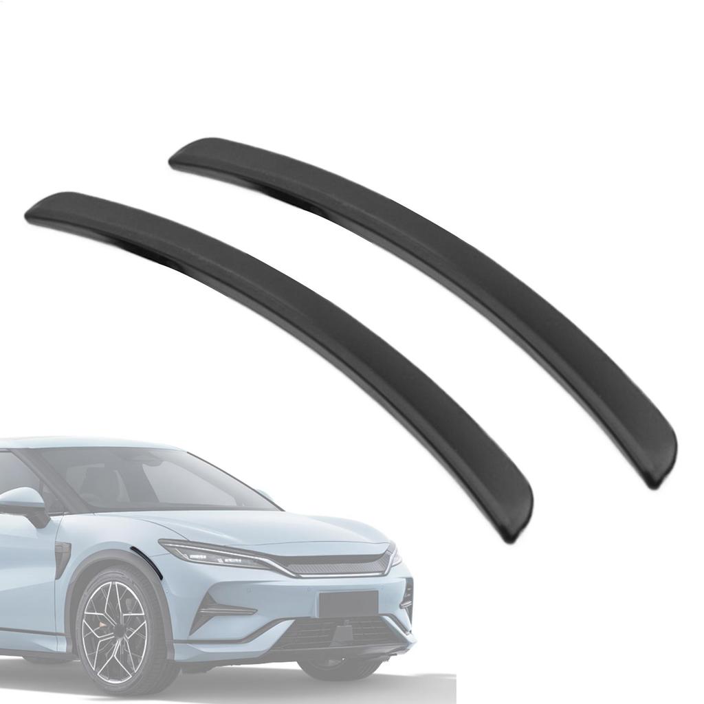 2PCS Universal Car Fenders Trim Strip Curved Anti-Scratch Universal Wheels Anti-collision Mudguard Protector Guard Accessories Interior Mirrors 6
