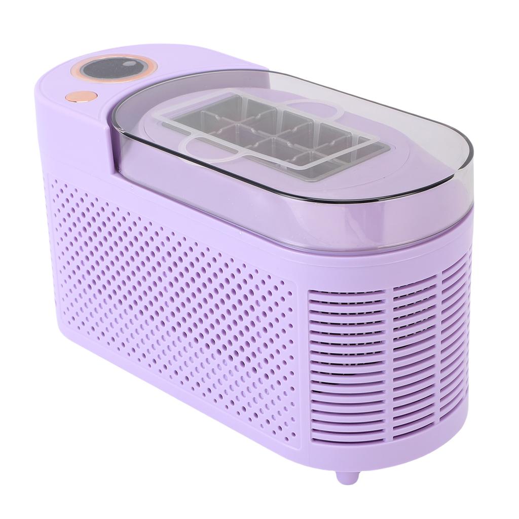 Stolní výrobník ledu Vysoká účinnost Vestavěný Kostka Kompaktní stroj na výrobu ledu pro domácnost Kolej Kancelář US zástrčka