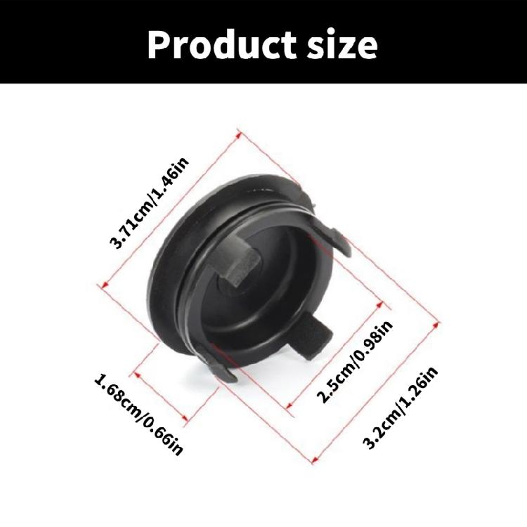 Cylinder Head Rear Camshaft Plug with Seal Camshaft Plug Caps Automotive Accessories Easy Installation for 1990-2018