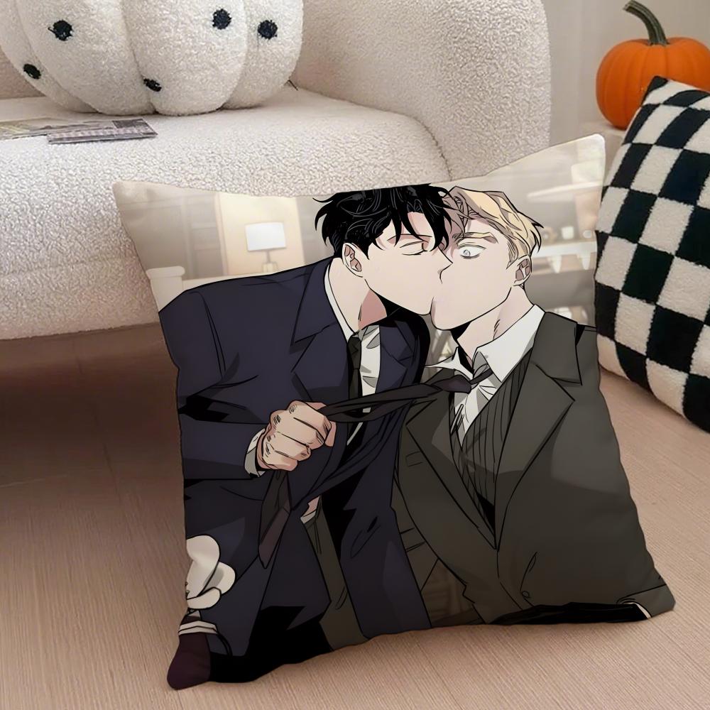 RRoses And Champagne Cushion Cover Linen Pillow Case Soft Breathable Protective Couch Room Decoration