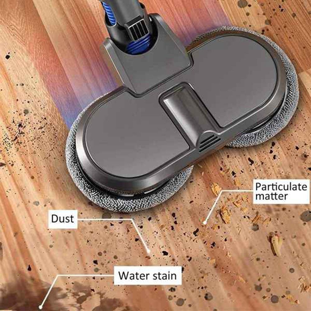 10 Pcs Microfiber Mop Cloth for Dyson V7 V8 V10 V11 Wet Dry Electric Mop Head Brush Mopping Pad Vacuum Cleaner Parts