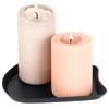 Black Base Tray for Decorative Arrangements Candles Tealights Candlestick
