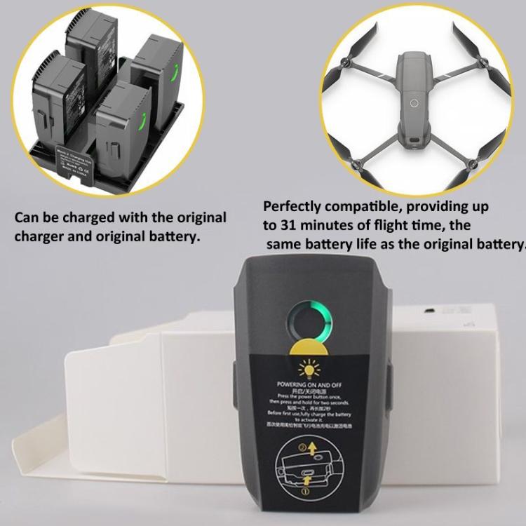 For DJI Mavic 2 Pro/ Mavic 2 Zoom Intelligent Flight Battery 3850mAh Replacement