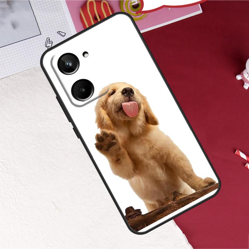 

Golden Retriever Dog Case For Realme 10 Pro Plus 8 9 C35 C31 C30 C11 C15 C21Y C25Y GT Neo 3T 2T GT Neo 5 Cover Realme 9Pro Plus