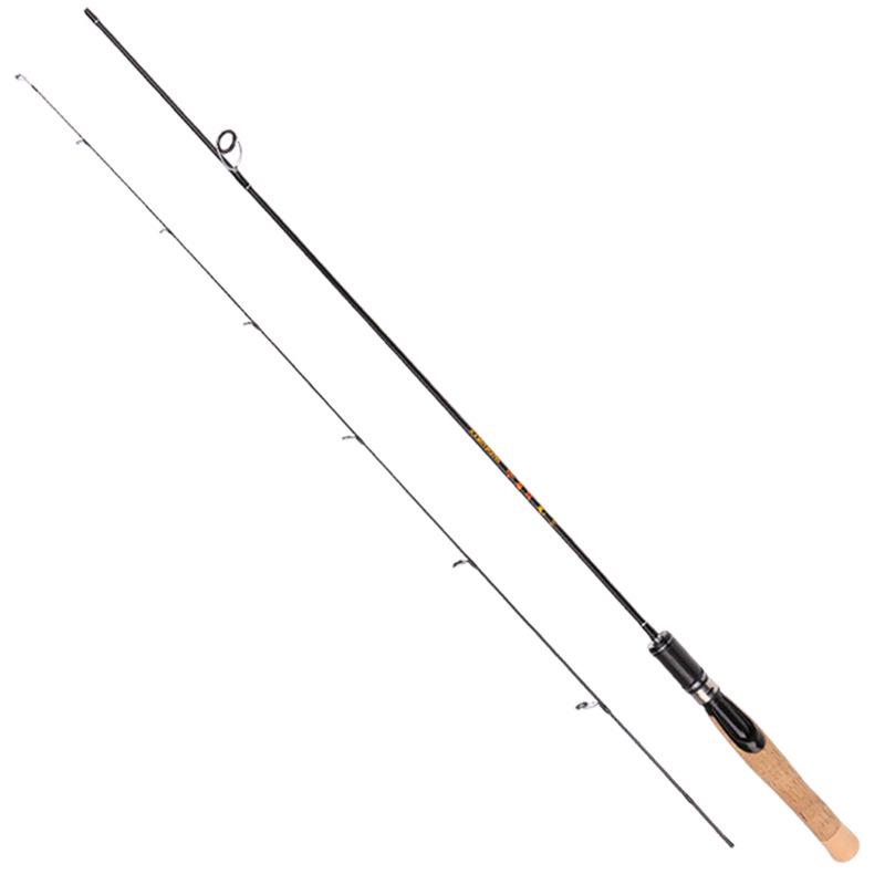 Ultra Soft Solid Carbon Pole Fishing Rod - Casting & Lure with Soft Tail