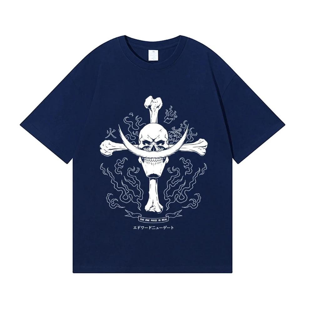 2026 Summer T Shirt ONE PIECE Edward Newgate Anime Style Classic Tee High-quality Streetwear Men's Clothing and Women Clothing