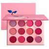 DE'LANCI - 12 Colors Pink Peach Eyeshadow Palette