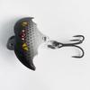 5Pcs Artificial Fishing Baits Hard Lures Treble Hook Design Floating Topwater Fishing Lures Bionic 3D Bat Baits