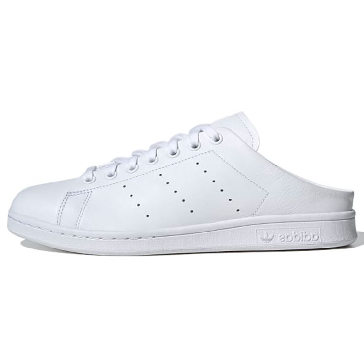 

Белые кроссовки-мюли без шнуровки с открытой спиной adidas Stan Smith Cloud унисекс FX0532