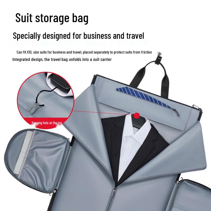 MingLu Men's Garment Travel Duffel Bag