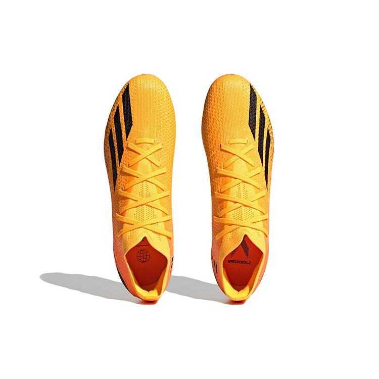 Adidas X Speedportal Heatspawn Pack AG Artificial Grass Ultra-Fine Football Shoes Men Football Shoes Yellow Black GZ5083