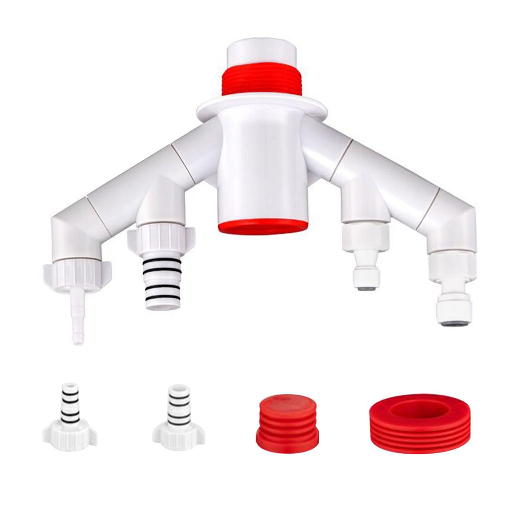 Easy Installation Sink Pipe Connector Versatile Sink Pipe Adapter Sink Pipe Connector Keep Your Kitchen Air Fresh