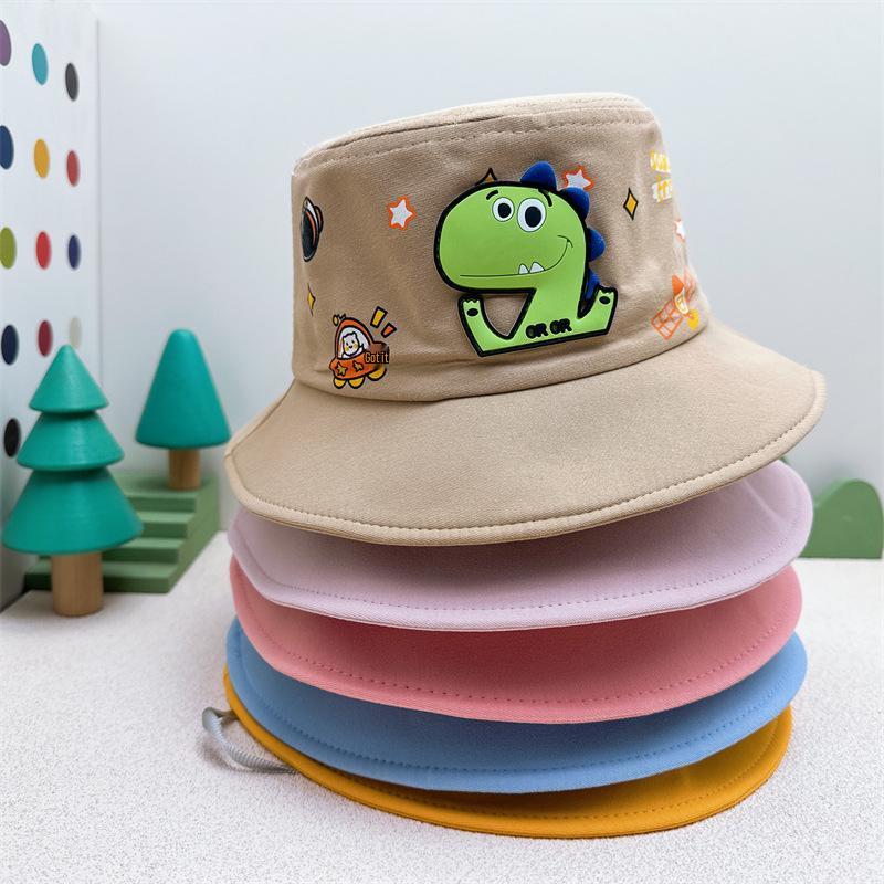 Cartoon Baby Sun Hat - Breathable & Protective for Spring/Autumn Outdoor Travel